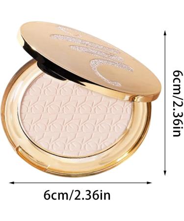 Pressed Powder - Breathable Press Powder Makeup Oil Free Face Powder Waterproof Long Lasting Face Powder Lightweight Loose Powder Leaves Skin Smooth and Clean Frifer Matte Bright Complexion - Buy Online on GoSupps.com