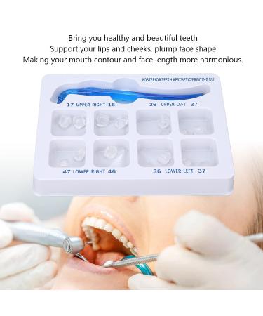 Posterior Teeth Aesthetic Printing Kit - 16 Molds - Dental Oral Care Orthodontic Filling Tool - Buy Online on GoSupps.com