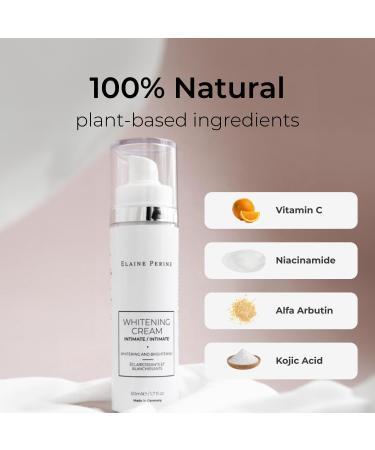 ELAINE PERINE Lightening Skin Bleaching Cream - Whitening Cream for Elbows, Armpits, Neck, Knees, Made in Germany - Buy Online on GoSupps.com