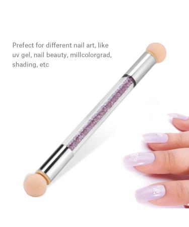 Aeropuffing Gel Nails Accessories | Dual Sponge Gradient Shading Tool | Ombre Nail Art Kit with 4 Replacement Heads - Buy Online on GoSupps.com