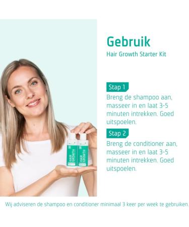 Neofollics Hair Growth Starter Kit Hair Growth Shampoo 100 ml + Hair Growth Conditioner 100 ml - Buy Online on GoSupps.com