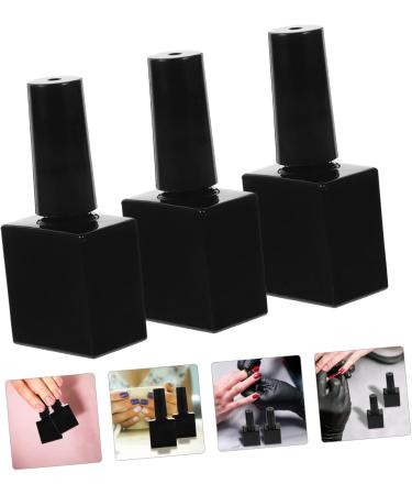  Beavorty Beavorty 6 Piece Refillable Nail Polish Bottles with Black Cap Compact Nail Polish Bottles Lightweight Portable for Professional Use - Buy Online on GoSupps.com
