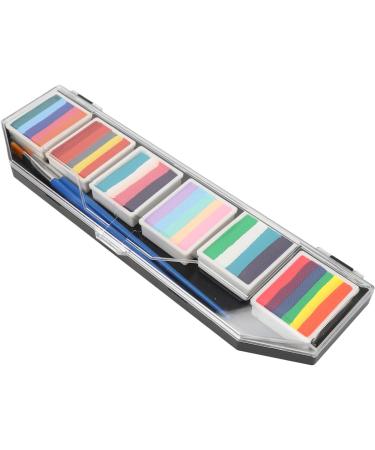  Rosvola Body Paint Kit Bright Colors Safe Body Paint Palette 60g Water Based for Party Cosplay - Buy Online on GoSupps.com