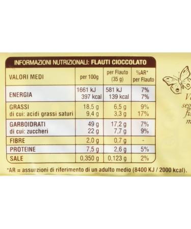 Mulino Bianco Flauti Set of 6 chocolate snacks cakes and sweet snacks for both 280 g + Gourmet Italian pulp 400 g - Buy Online on GoSupps.com