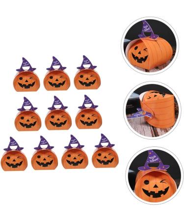 Mobestech 160 Pcs Halloween Paper Box Cake Containers Lovely Halloween Boxes Halloween Candy Holders Funny Candy Holders Paper Bag Halloween Crafts Mini Candy Bags Gift Box Portable - Buy Online on GoSupps.com