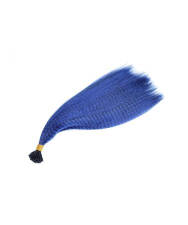 Feather Hair Extension Kit Colored Strands for Hair Feather Extension Synthetic Hairpiece Fake Hair Line Feather Hair Extensions (Color : Suit 9 Size : 16inches) 16inches Suit 9