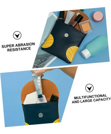 Lurrose Travel Cosmetic Storage Organizer Bag for Menstrual Pads and Tampons - Coin Purse Pouch for Women - Buy Online on GoSupps.com