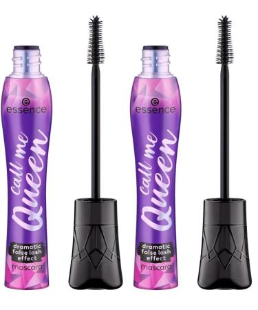 Essence - Mascara Effet Faux Cils Call Me Queen Dramatic (Lot de 2)