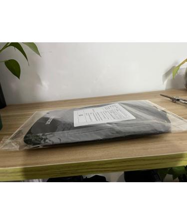 Flat Iron Travel Mat & Heat-Resistant Glove | Lessmon Black Matte - Protect Your Curls & Styling Tools (22.9 x 16.5 cm) - Buy Online on GoSupps.com