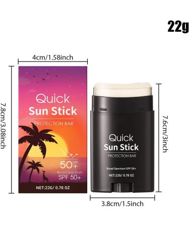 Duqulle Sunscreen SPF 50+ Sun Protection for Women Oil Control Skin Protection 22g Moisturizing Soothing Unisex Travel Outdoor - Buy Online on GoSupps.com