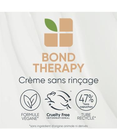 Biolage Leave-In Conditioner for All Hair Types Detangles & Strengthens Enriched with Coconut Oil & Citric Acid Vegan Formula Bond Therapy 150ml - Buy Online on GoSupps.com