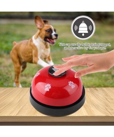 FDIT Dog Door Bell - Durable Pet Training Press Bell for Toilet Training - Iron Desk Call Bell (Red) - Buy Online on GoSupps.com