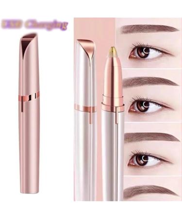 Rechargeable Nose Hair Trimmer & Eyebrow Trimmer - Portable Mini Epilator for Perfect Facial Grooming - Buy Online on GoSupps.com