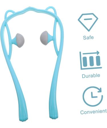 Deep Tissue Massage Device - Neck & Muscle Relief Tool Set (2 Pieces) for Ultimate Hand and Shoulder Massage - Buy Online on GoSupps.com