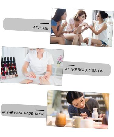 SOESFOUFU Silicone manicure pad acrylic nail training mat nail polish mat nail art stamping plates silicone nail pad u as acrilicas manicure art mat acrilico lip gloss Silica gel washable 28x20cm As Shown - Buy Online on GoSupps.com