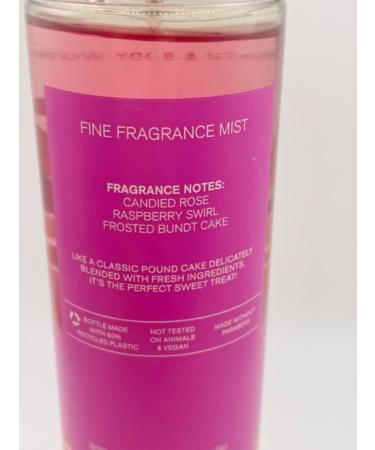 Sweet Petal Pound Cake Fine Fragrance Mist for Women 8 Ounce Full Size Body Spray - Buy Online on GoSupps.com