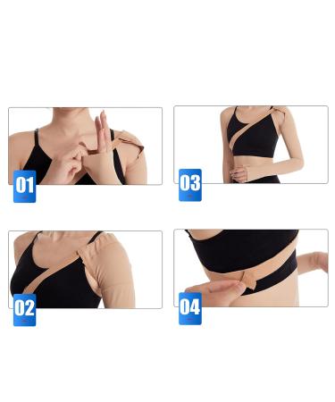 Buy Lymphedema Arm Sleeve - Soft Breathable Nylon for Post Mastectomy Recovery | High Elasticity | S-Left Hand - Buy Online on GoSupps.com