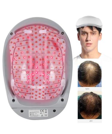 Hair Growth Helmet & Cap - 180 Light Chips for Thicker Fuller Hair | Effective Hair Loss Treatment & Therapy - Buy Online on GoSupps.com