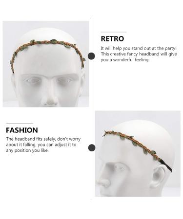 Beaupretty 10Pcs Flower Wreath Headband - DIY Rattan Garland Hairband for Wedding and Festivals - Buy Online on GoSupps.com