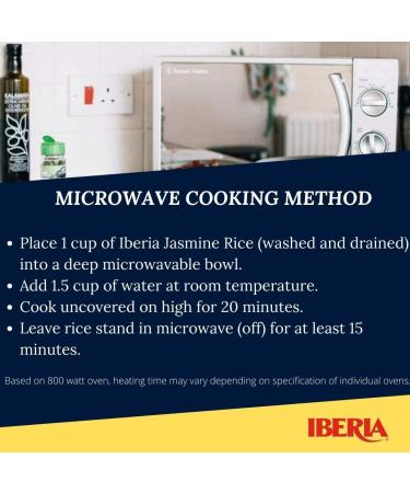 Iberia Jasmine Rice: Long Grain, Naturally White - Premium Quality - Buy Online on GoSupps.com