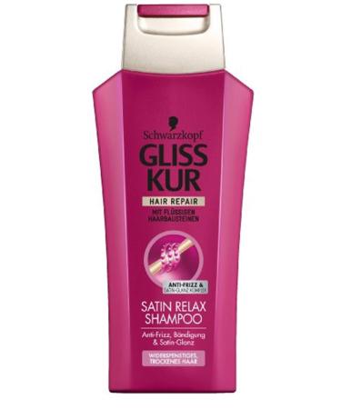 Gliss Kur '3 x Gliss Kur "Satin Relax" Shampoo for loose dry hair 250 ml