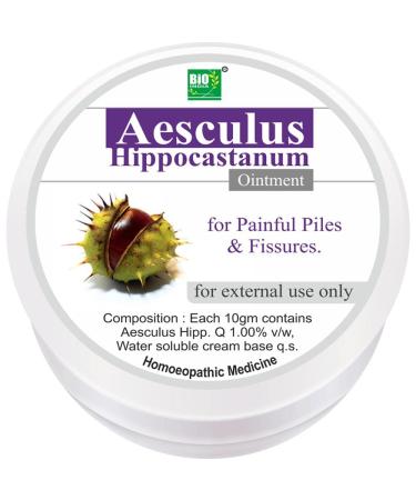 Bio India Aesculus Hippocastanum (30g) Helps in Painful or Piles Fissures Constipation/Free Ujala Eye Drops