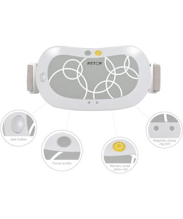 VibraTrim Menstrual Period PMS Cramp Relief Heated Massage Belt - Gift Box Included - Buy Online on GoSupps.com