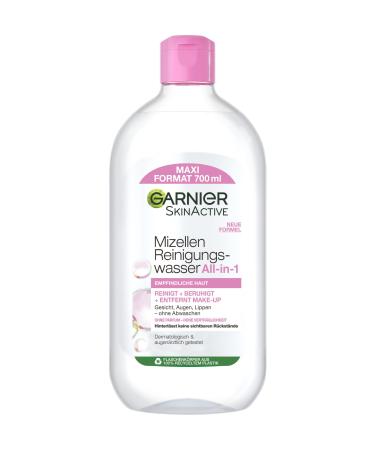 Garnier SkinActive - Micellar Cleansing Water for gentle cleansing and make-up removal - Soothing and moisturising facial lotion - 1 x 700 ml