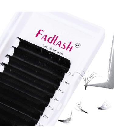 FADLASH Easy Fan Lashes CC Curl 0.05 15-20mm Mixed Length Russian Eyelashes Extensions - Buy Online on GoSupps.com