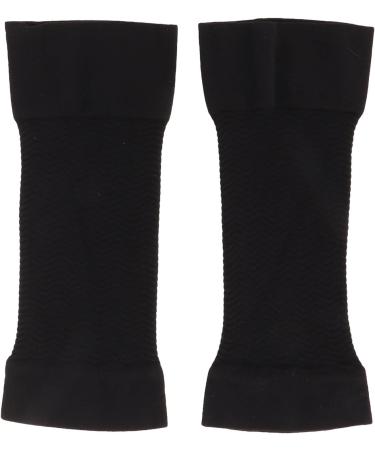 ZJchao Compression Arm Slimming Sleeves | Comfortable & Durable Cotton Wrap for Men & Women | Black Medium Elasticity - Buy Online on GoSupps.com