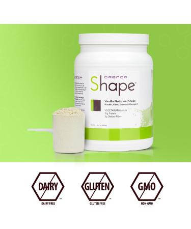 Orenda Shape® Vanilla Protein Shake - Plant-Powered Pea & Brown Rice Blend with Superfoods | Ready-to-Serve Nutrition 21.4oz - International Shipping Available - Buy Online on GoSupps.com