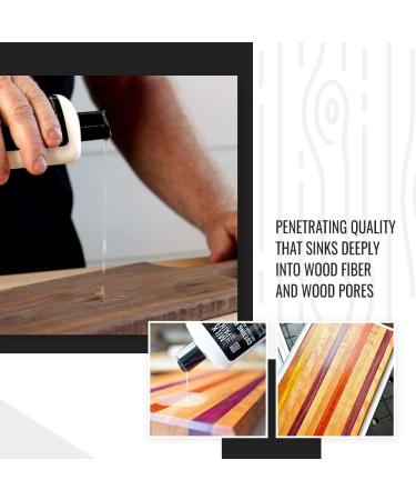 Real Milk Paint Cutting Board Oil - Food Grade Finish for Wood & Bamboo - 8oz Chopping Board Care - Buy Online on GoSupps.com