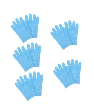 minkissy 5 Pairs Night Moisturizing Gloves Cotton Gloves for Sleeping Enhancing Cosmetic Gloves Womens Glives Dry Hand Gloves Gel Gloves Spa Moisturizing Gloves Dry Hands Accessories Miss