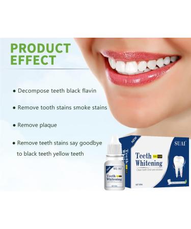 Teeth Whitening Essence - Teeth Stain Remover - Teeth Cleaning - Oral Care - Buy Online on GoSupps.com