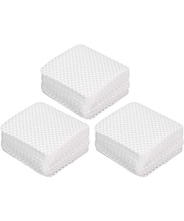 LintNail Wipes Soft Absorbent Cotton Pads Prevents Clogging Effective Cleaning Multi Specification Design (White) - Buy Online on GoSupps.com
