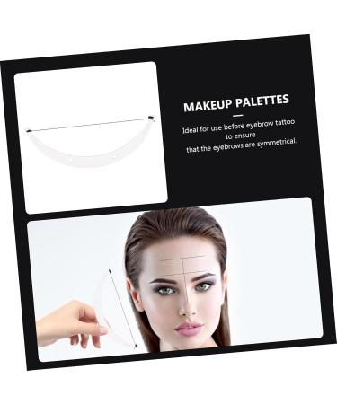 Beavorty 4 Sets tattoo positioning ruler make up kit Eyebrow Corrector eyebrow shape ruler cosmetic plotter - Buy Online on GoSupps.com