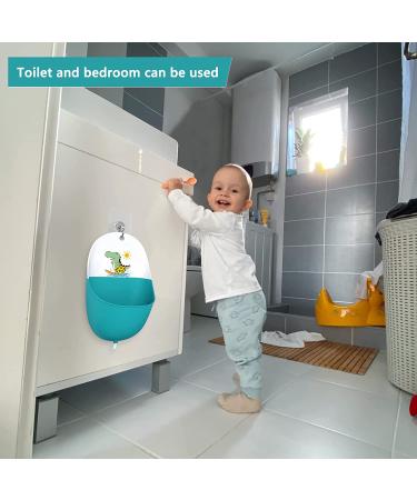 AIR&TREE Portable Toddler Boys Potty Training Urinal Toilet - Funny Baby Pee Trainer, Foldable for Travel (Blue) - Buy Online on GoSupps.com