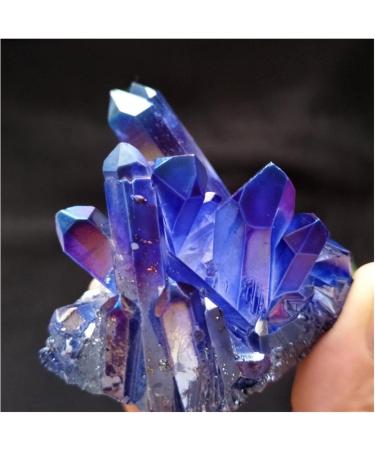 200g Quartz Crystal Titanium Bismuth Silicon Cluster Home Decoration Crystal Cluster - Buy Online on GoSupps.com