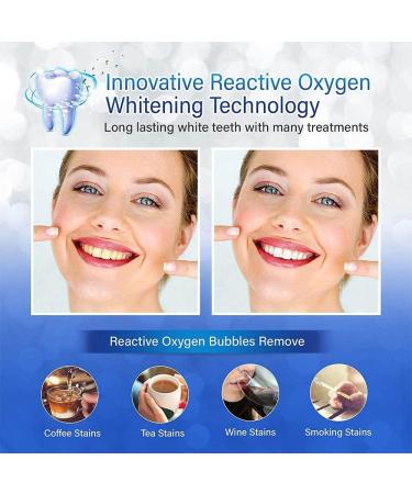 7-Piece Teeth Whitening Kit & Cleaning Tools - Remove Smoking & Coffee Stains, Dental Plaque - Mint Flavor 5D - Buy Online on GoSupps.com