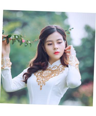 Beaupretty 1pc Hair Stick for Bun Hair Pin Stick Chinese Hair Sticks for Long Hair Thick Bridal Headpieces for Wedding Japanese Hair Sticks Korean Chignon Pin Bamboo Dense Bride Accessories - Buy Online on GoSupps.com