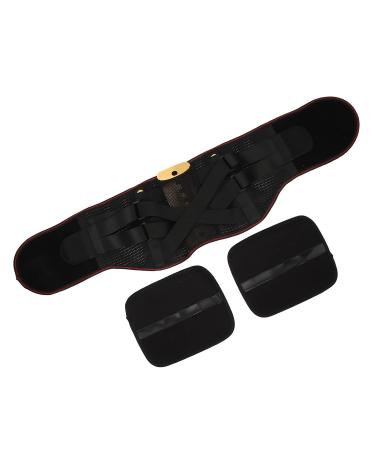 Buy Lumbar Support Brace & Belt - Adjustable Widened Steel Plate with Massage Pads for Sports (XL) - International Shipping Available - Buy Online on GoSupps.com