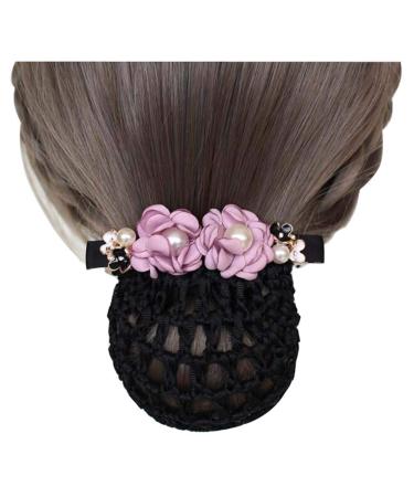 hairnets for bun hair net snoods Net hairpin hairpin hair net elegant hairpin net nurse bank stewardess flower hair net