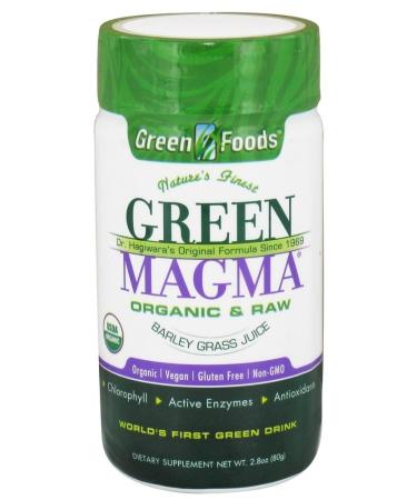 Green Foods  Green Magma Barley Grass Juice 2.8 oz (80 g)