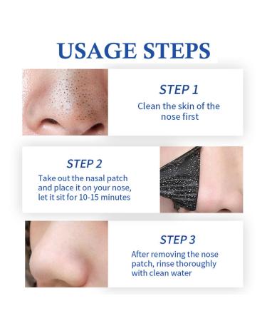 Beasts Nose Strips - 25PCs Activated Carbon Pore Strips for Blackhead Removal & Deep Cleansing | Anti-Nose Stripes for Smooth Skin - Buy Online on GoSupps.com