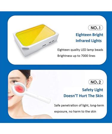 SSDDLZEQ LED Vein Detector - Rechargeable USB Vein Finder for Clearer Venous View | International Shipping Available - Buy Online on GoSupps.com