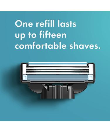 Gillette Mach3 Men's Razor Blade Refills - 8 Count - Buy Online on GoSupps.com