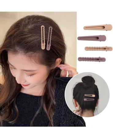 16PCS Metal Duck Bill Hair Clips for Women - No Slip Hair Pins by Yerpkefey (Light Coffee) - Buy Online on GoSupps.com