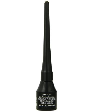Prestige Liquid Eyeliner Black - 0.1 oz | Smudge-proof & Long-lasting - Buy Online on GoSupps.com
