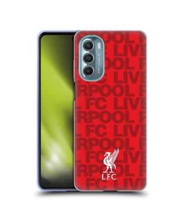Head Case Designs Officially Licensed Liverpool Football Club Red Crest & Liverbird Patterns 1 Soft Gel Case Compatible with Motorola Moto G Stylus 5G (2022)