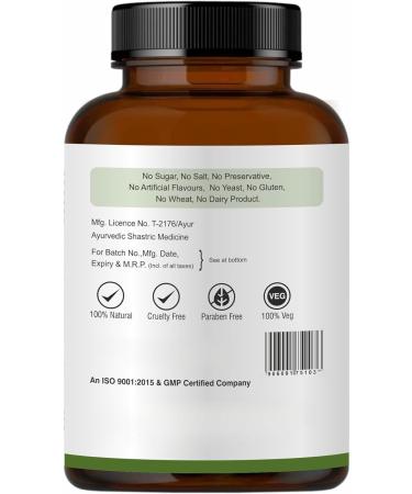 Brahmi Tablets 500Mg 60 Tablets |Rejuvenates Health |Stimulates Skin Regeneration (Pack of 1) - Buy Online on GoSupps.com